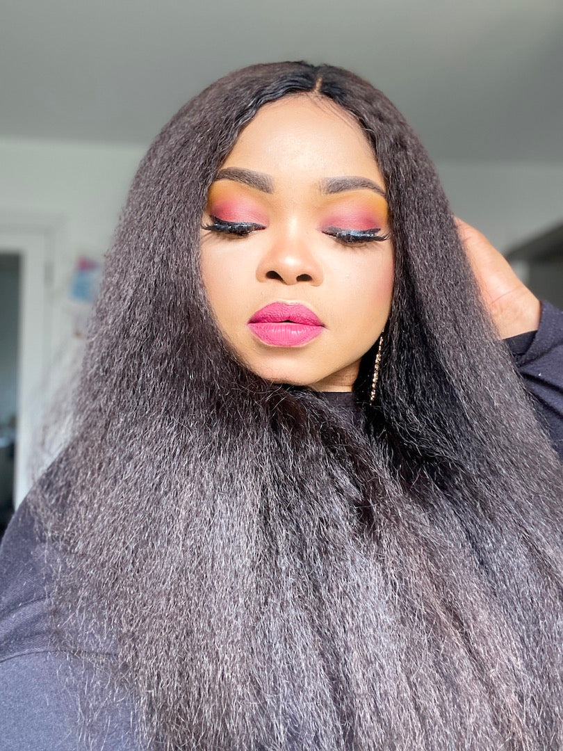 A radiant MLH Beauty model with glowing, even-toned skin