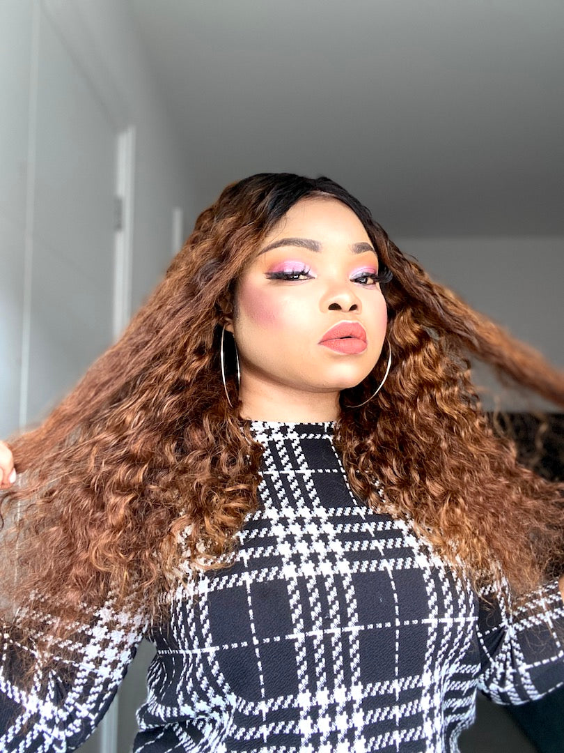 Custom MLH Luxe deep-wave lace frontal wig